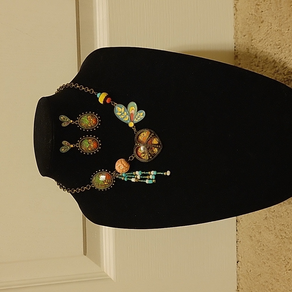 Betsey Johnson Necklace/Earring Set